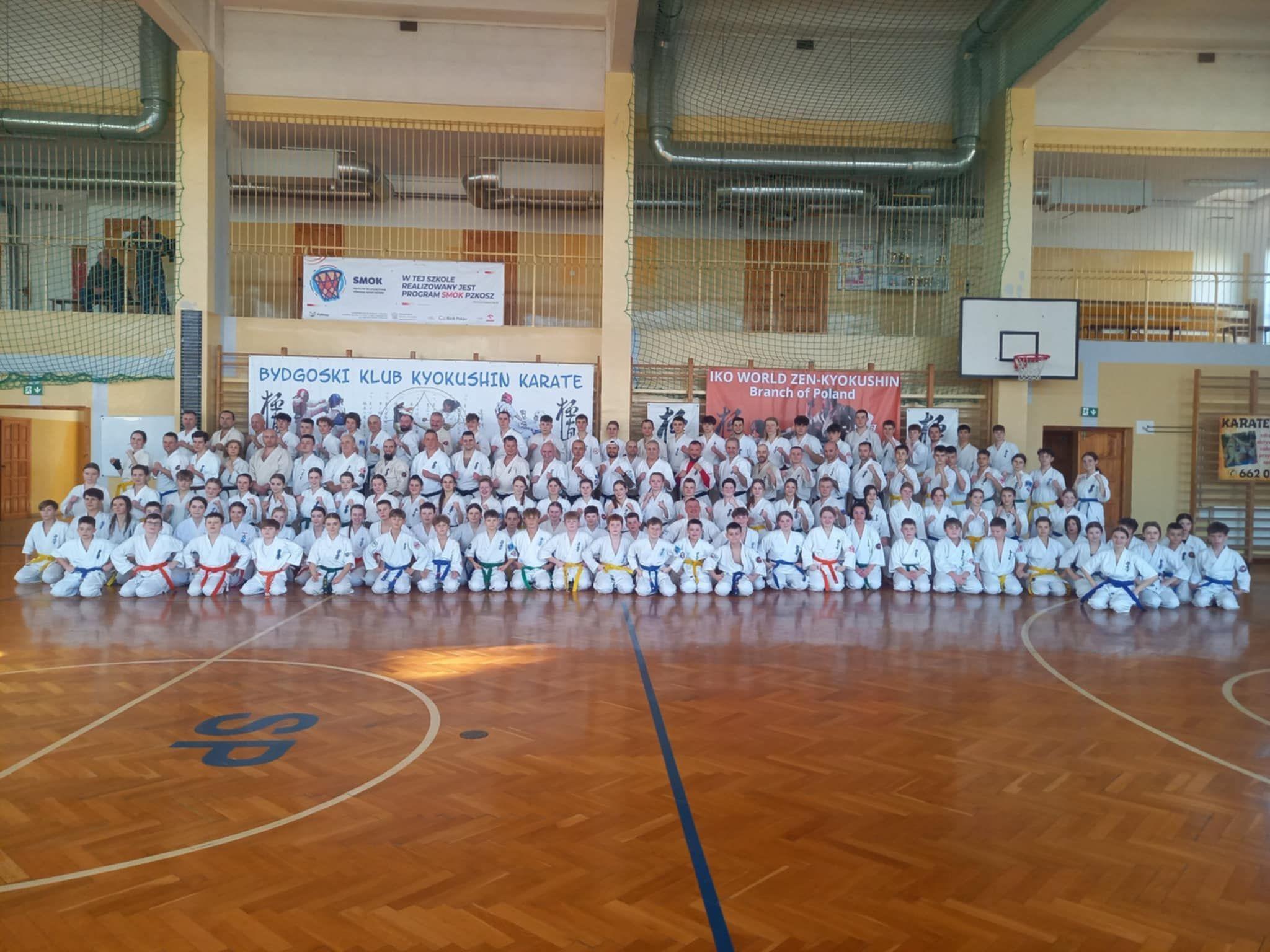 Zdj. nr. 2. Seminarium kumite Karate Kyokushin - 22 lutego 2025 r., Bydgoszcz