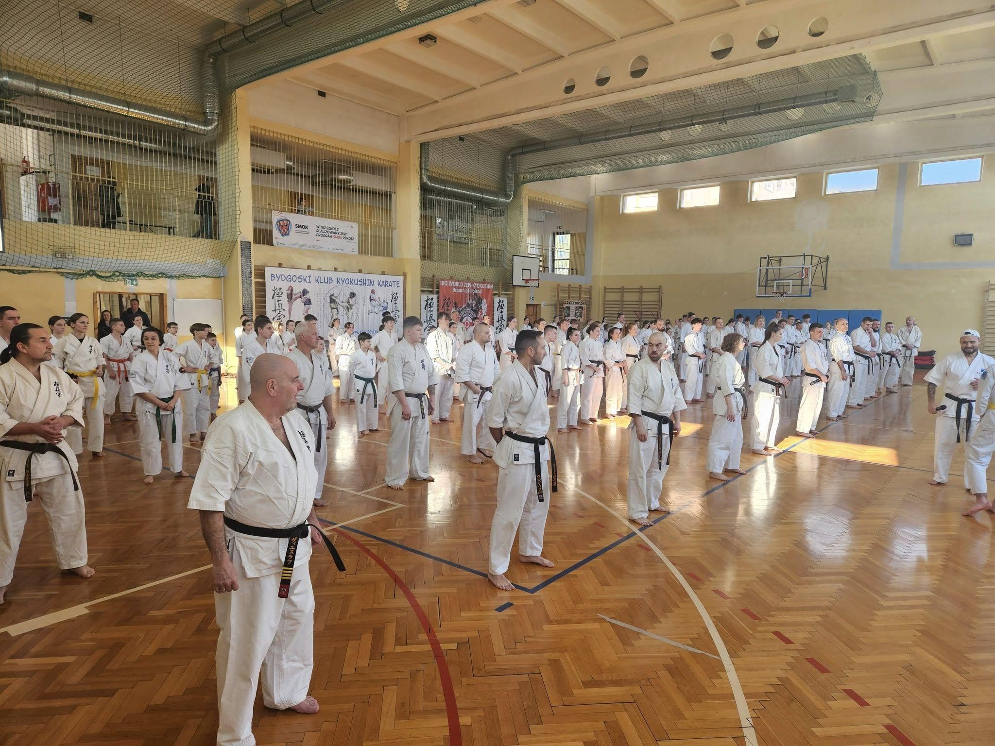 Zdj. nr. 8. Seminarium kumite Karate Kyokushin - 22 lutego 2025 r., Bydgoszcz