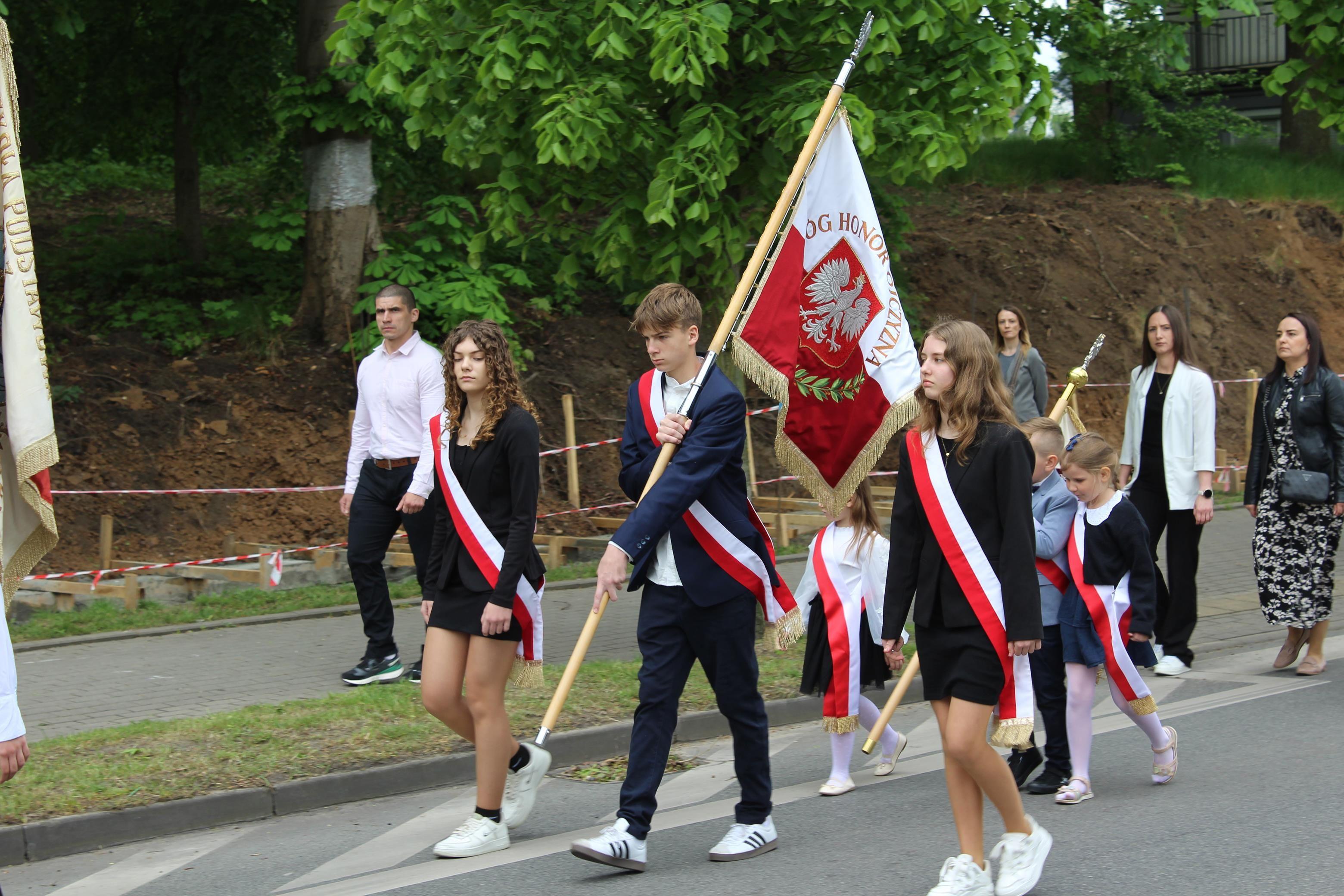 Zdj. nr. 7. Lipnowskie obchody 234. rocznicy uchwalenia Konstytucji 3 Maja