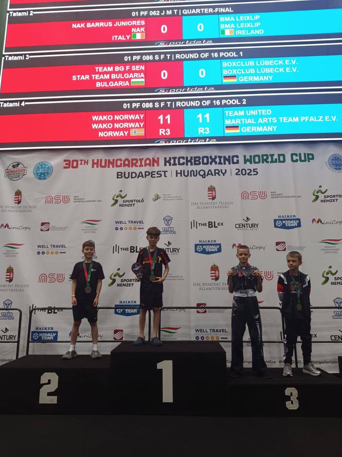 Zdj. nr. 5. Pucharu Świata Kickboxingu w Budapeszcie