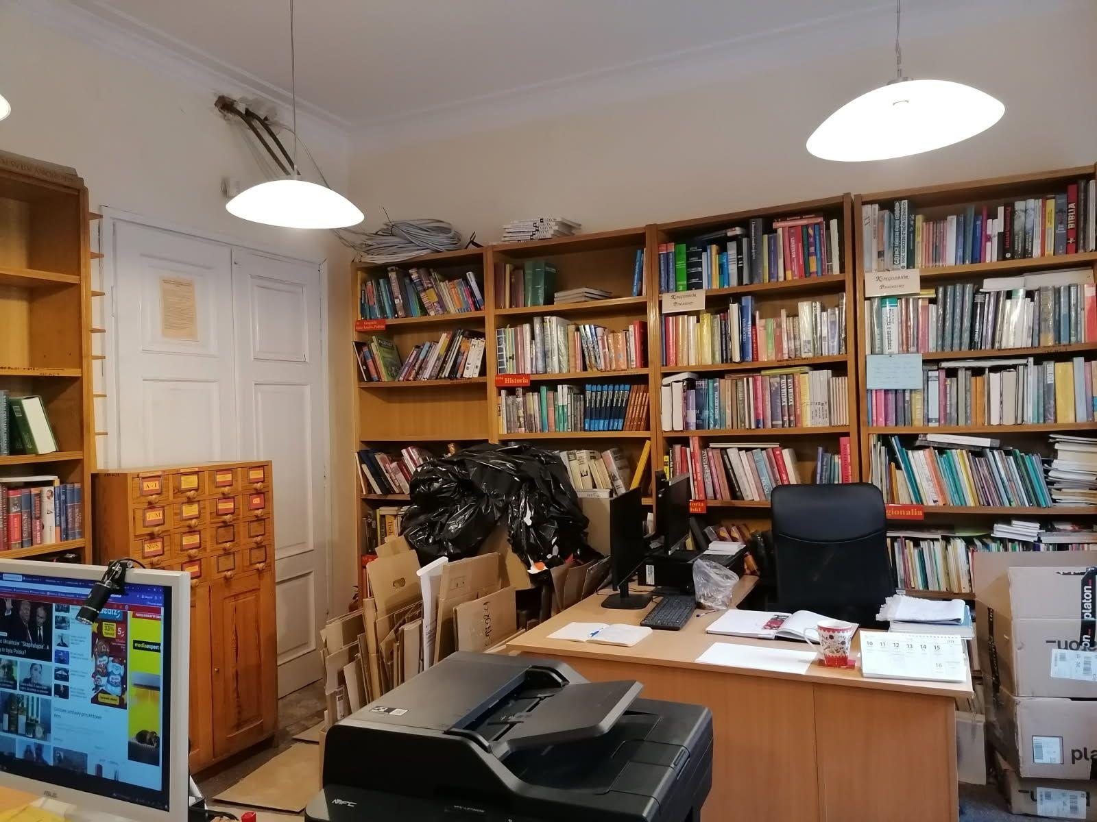 Zdj. nr. 1. Biblioteka zyskuje nowe oblicze - listopad 2025