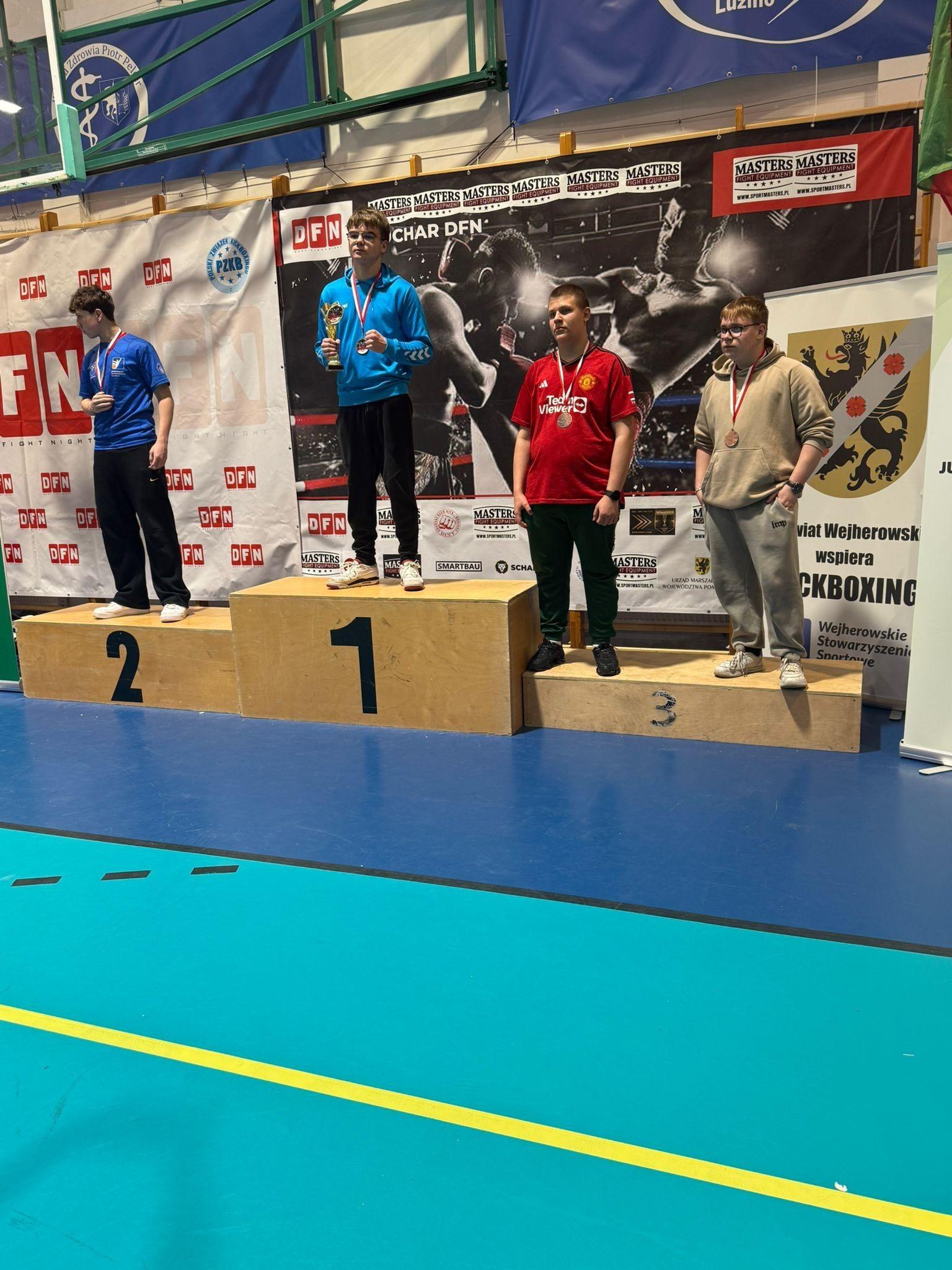 Zdj. nr. 2. Zawody w Pucharze Polski i Pucharze DFN Mistrzostw Polski w kickboxingu - 5-6 grudnia 2025 r., Luzino