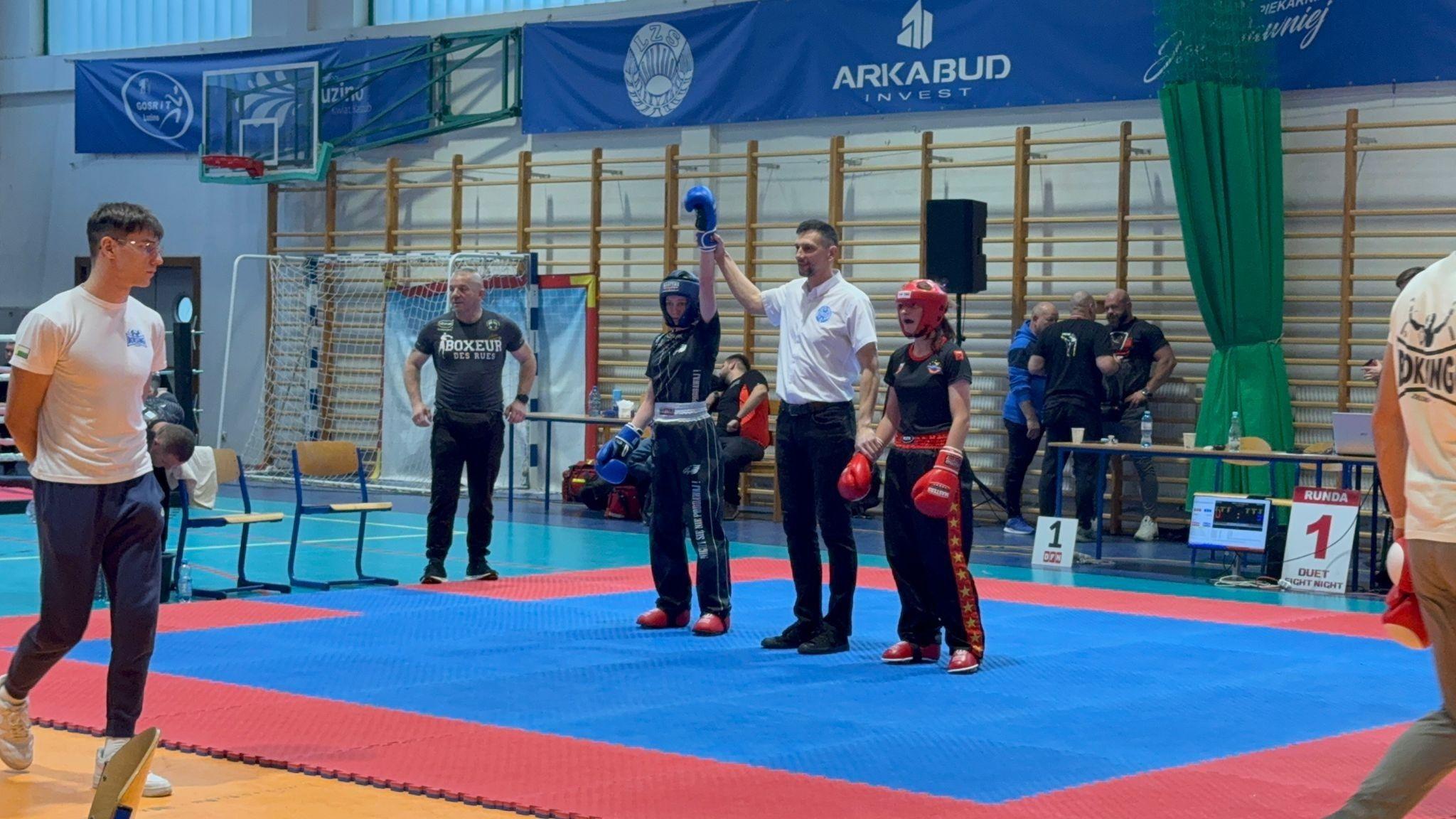 Zdj. nr. 4. Zawody w Pucharze Polski i Pucharze DFN Mistrzostw Polski w kickboxingu - 5-6 grudnia 2025 r., Luzino