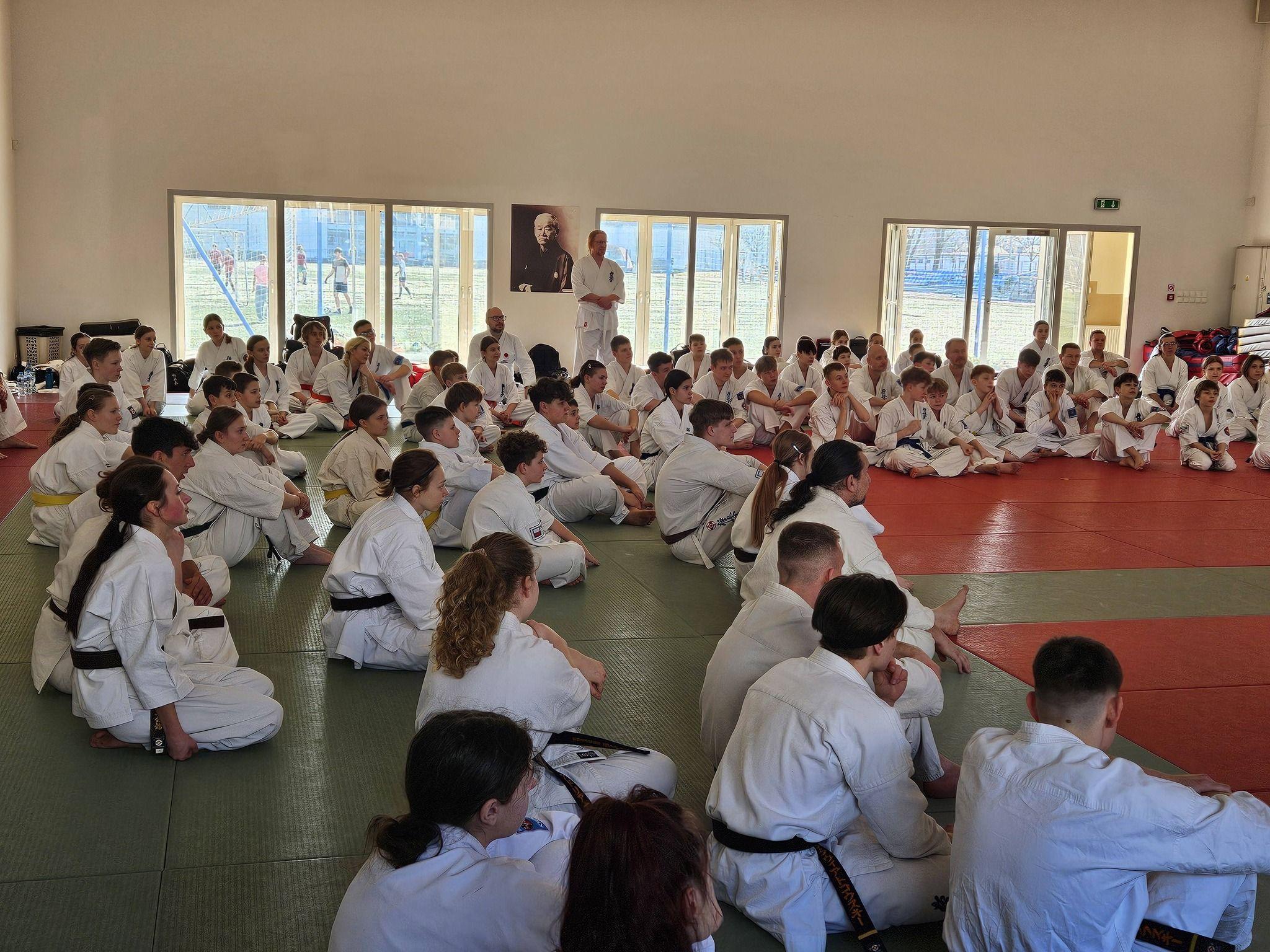 Zdj. nr. 8. Seminarium kumite - Karate Kyokushin w Bydgoszczy - 28 lutego 2026 r.