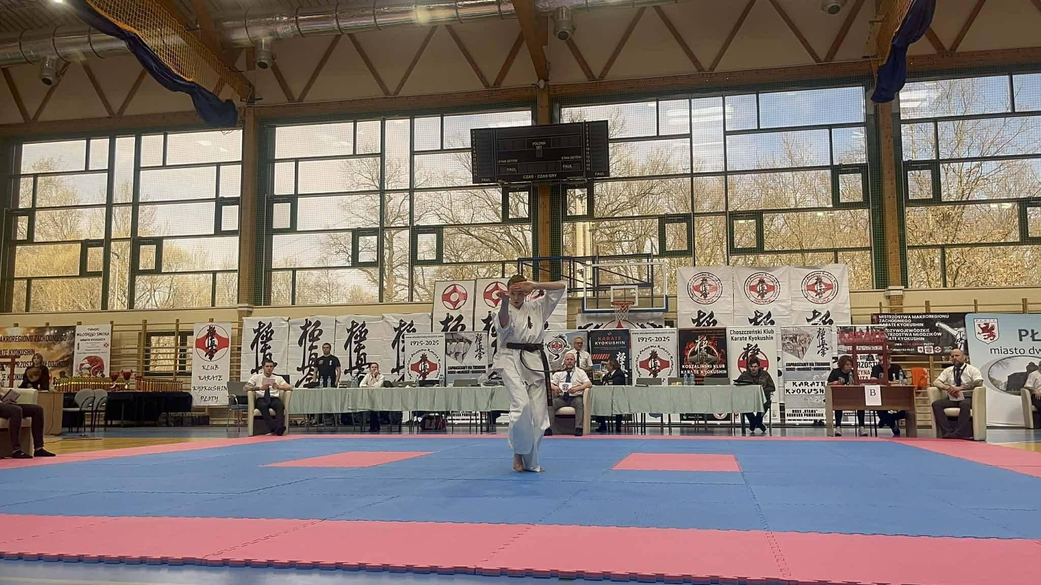 Zdj. nr. 7. Mistrzostwa Polski Makroregionu Zachodniego Karate Kyokushin - 28 marca 2026 r., Płoty