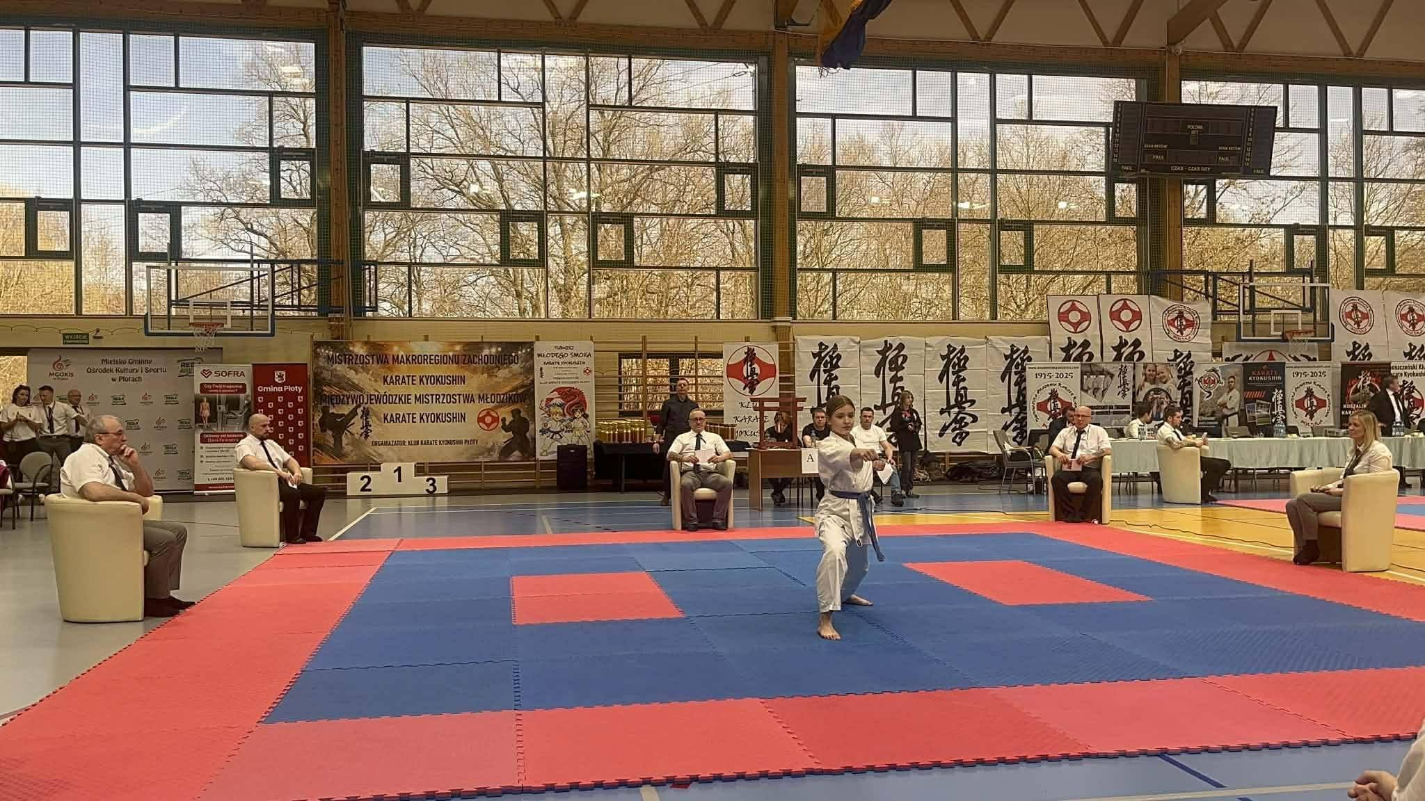 Zdj. nr. 14. Mistrzostwa Polski Makroregionu Zachodniego Karate Kyokushin - 28 marca 2026 r., Płoty