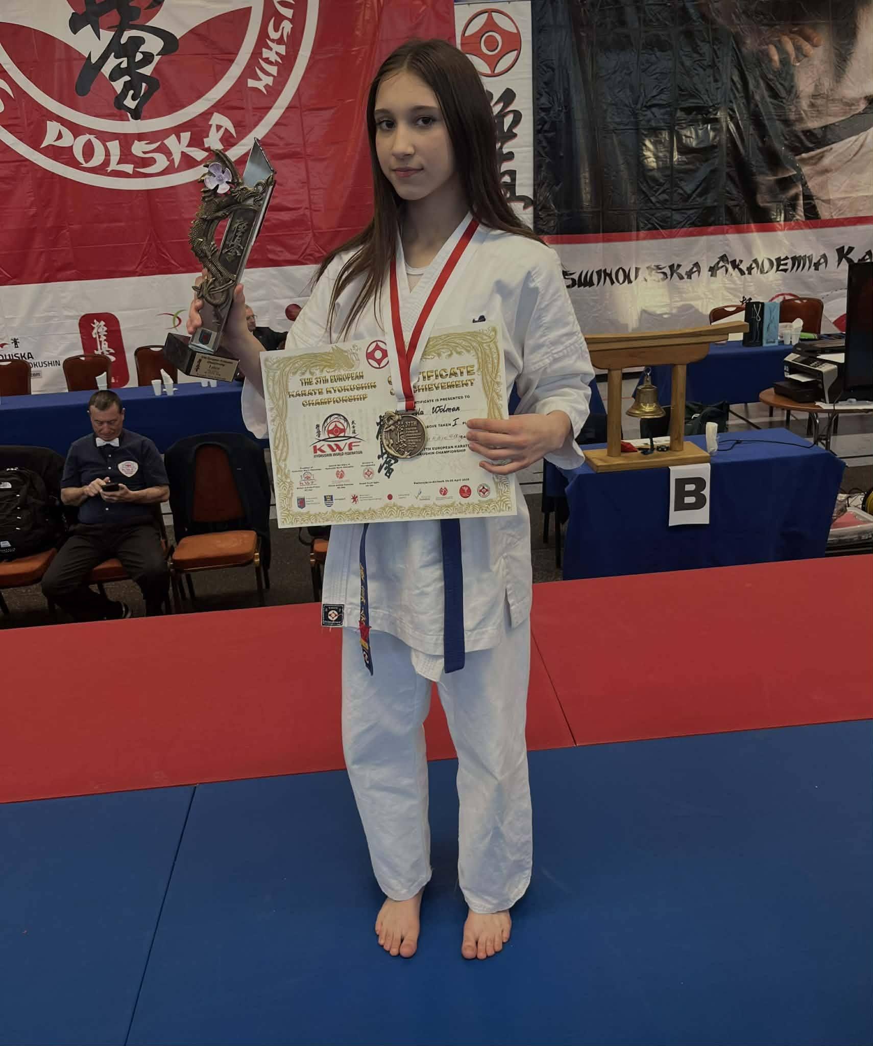 Zdj. nr. 2. Mistrzostwa Europy Karate Kyokushin - Ahlbeck (Niemcy) 24-25 kwietnia 2026 r.