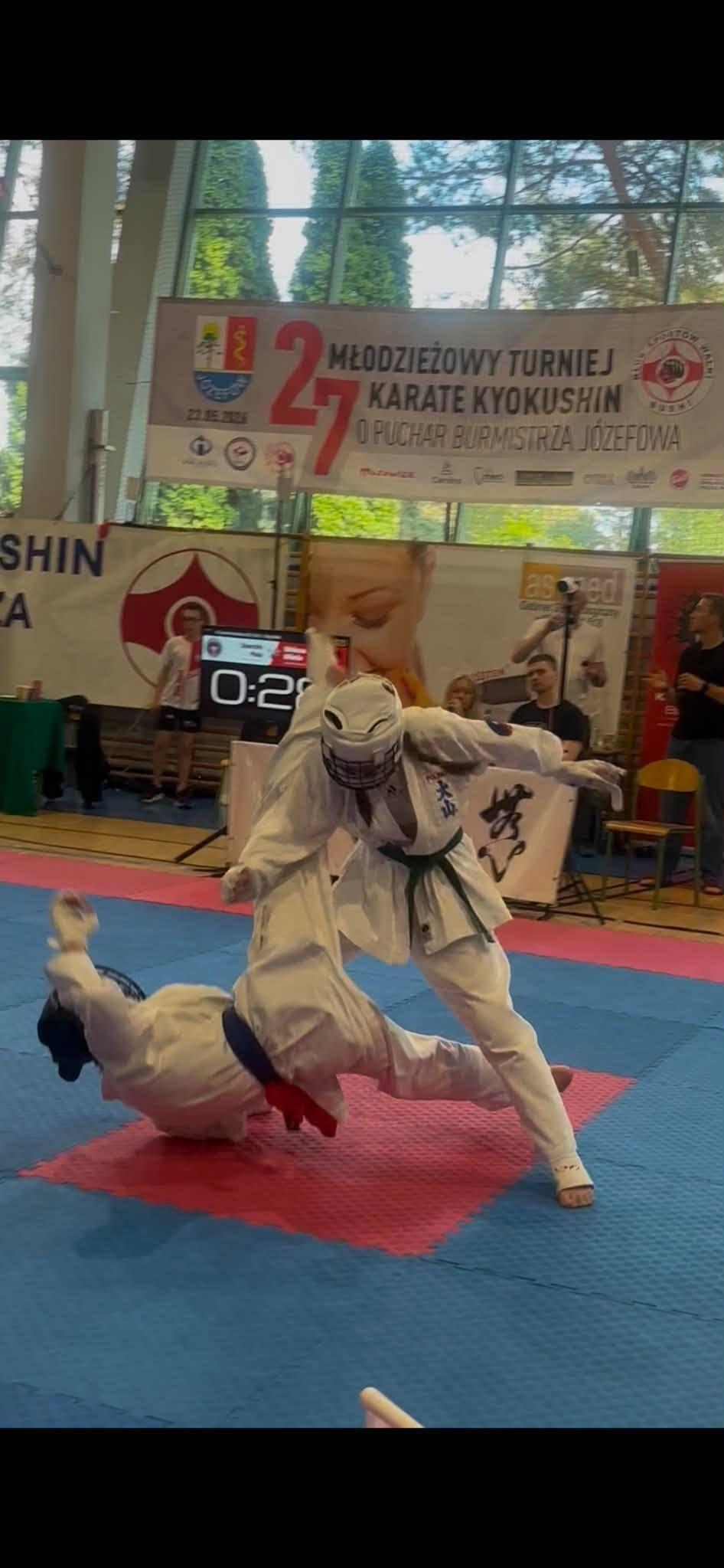 Zdj. nr. 3. 27. Młodzieżowy Turniej Karate Kyokushin o Puchar Burmistrza Józefowa - 23 maja 2026 r.