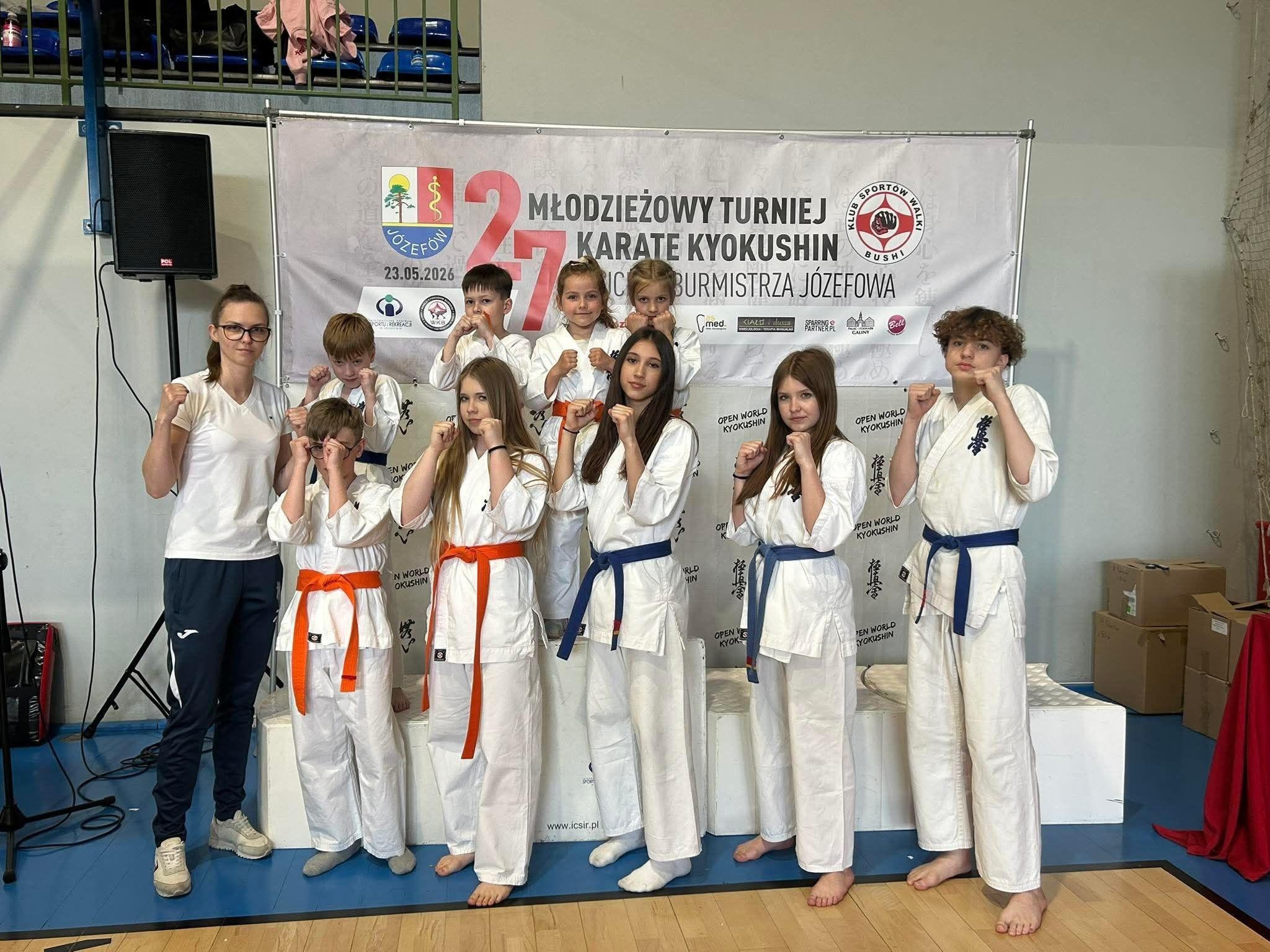 Zdj. nr. 8. 27. Młodzieżowy Turniej Karate Kyokushin o Puchar Burmistrza Józefowa - 23 maja 2026 r.