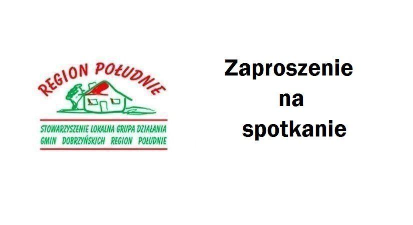 Zaproszenie na spotkanie dotyczące wdrażania Lokalnej Strategii Rozwoju