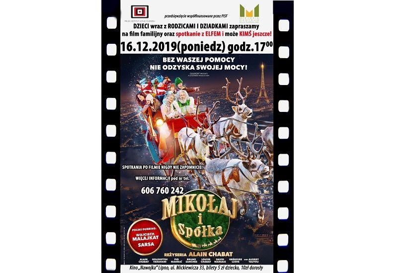 Zaproszenie na film familijny Mikołaj i spółka