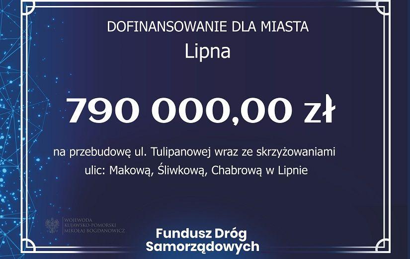 Przebudowa ulicy Tulipanowej z dofinansowaniem od Wojewody