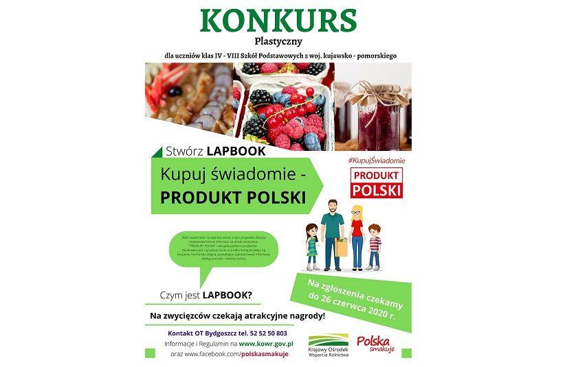 Konkurs plastyczny „Kupuj Świadomie – PRODUKT POLSKI”