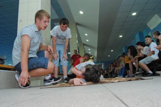 Zajęcia edukacyjne WOPR z dziećmi