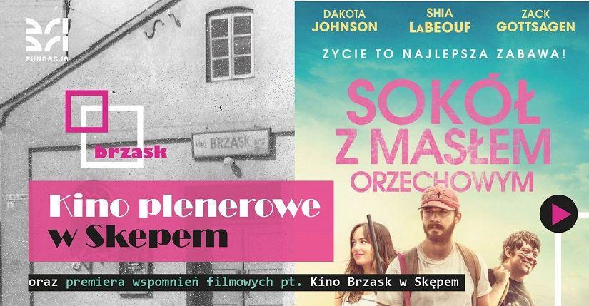 Kino plenerowe nad jeziorem w Skępem