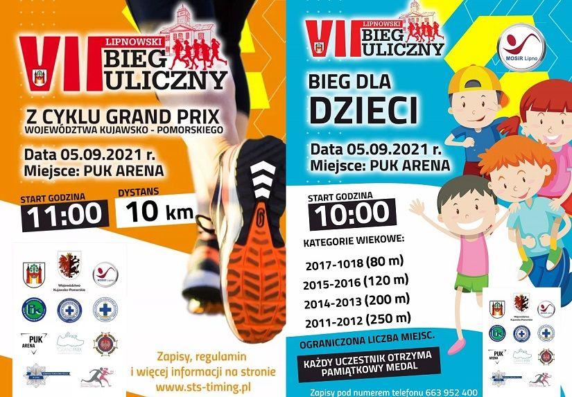 VII Lipnowski Bieg Uliczny z Cyklu Grand Prix Województwa Kujawsko-Pomorskiego 