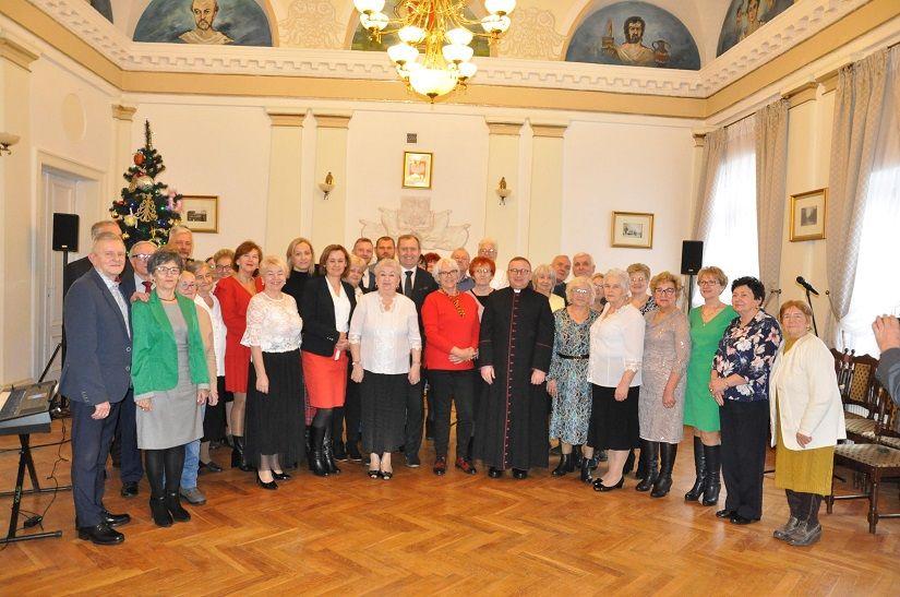 Spotkanie wigilijne u Seniorów