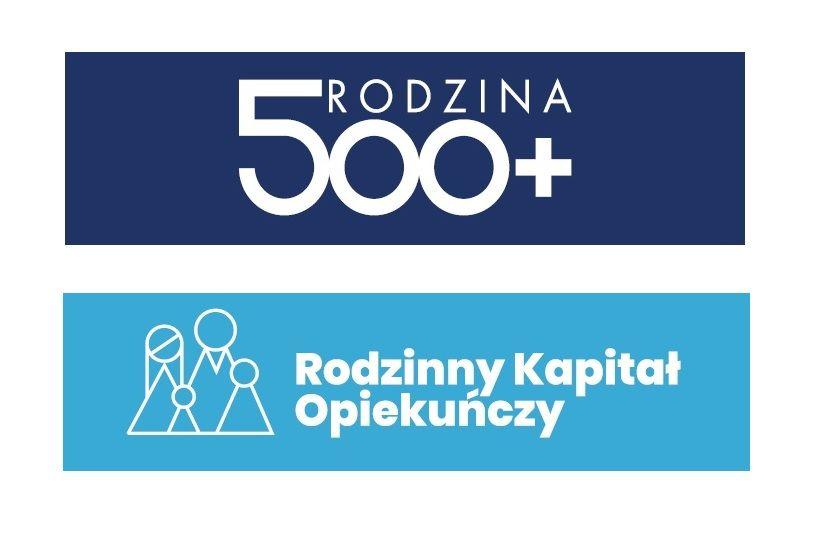 Świadczenia 500+ i Rodzinny Kapitał Opiekuńczy - ulotki informacyjne