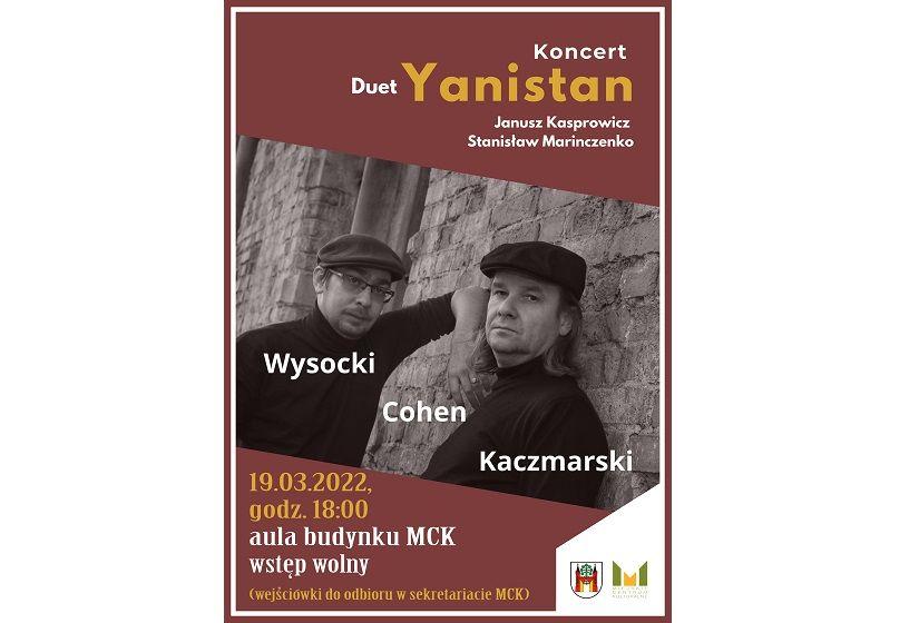 Koncert duetu Janusz Kasprowicz i Stanisław Marinczenko