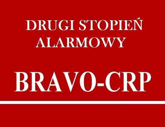 Przedłużenie stopni alarmowych BRAVO oraz CHARLIE-CRP