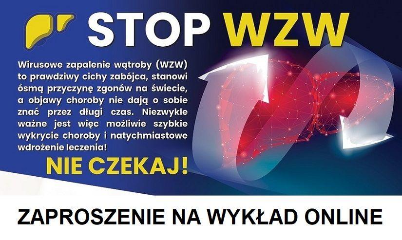 Wykład online - Profilaktyka WZW typu B I C w województwie kujawsko-pomorskim
