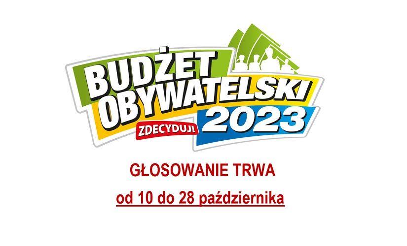 Głosowanie na projekty w ramach budżetu obywatelskiego