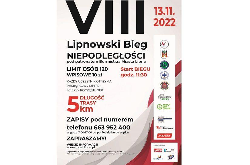 VIII Lipnowski Bieg Niepodległości 