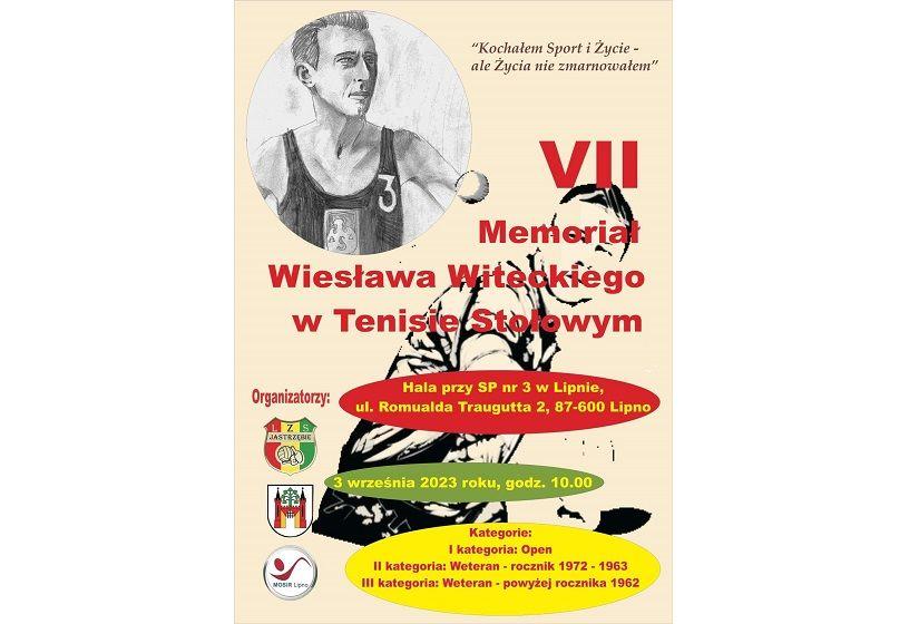 VII Memoriał Wiesława Witeckiego w tenisie stołowym 