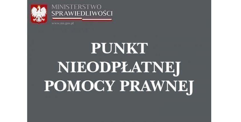 Nieodpłatna pomoc prawna i poradnictwo obywatelskie