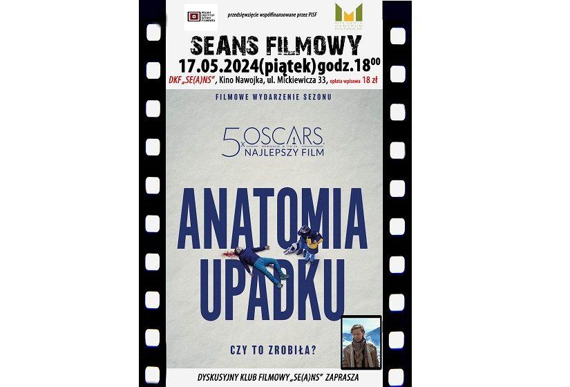 DKF „Se(a)ns” zaprasza na film „Anatomia upadku” 