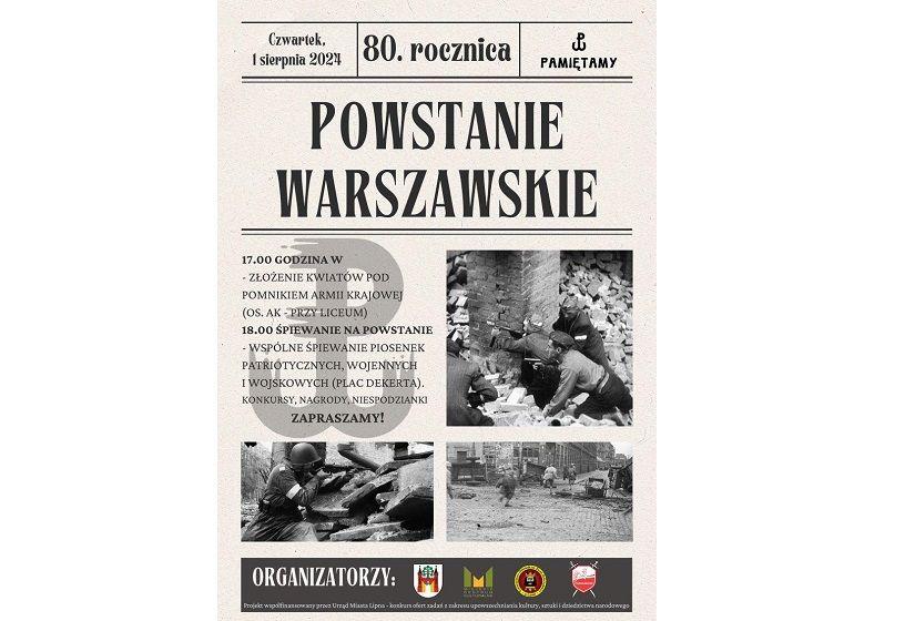 80. rocznica Powstania Warszawskiego