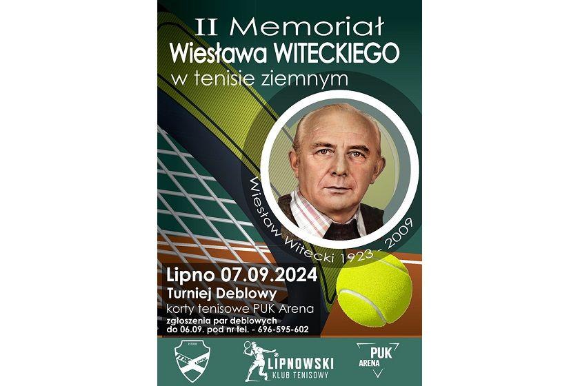 II Memoriał Wiesława Witeckiego w tenisie ziemnym