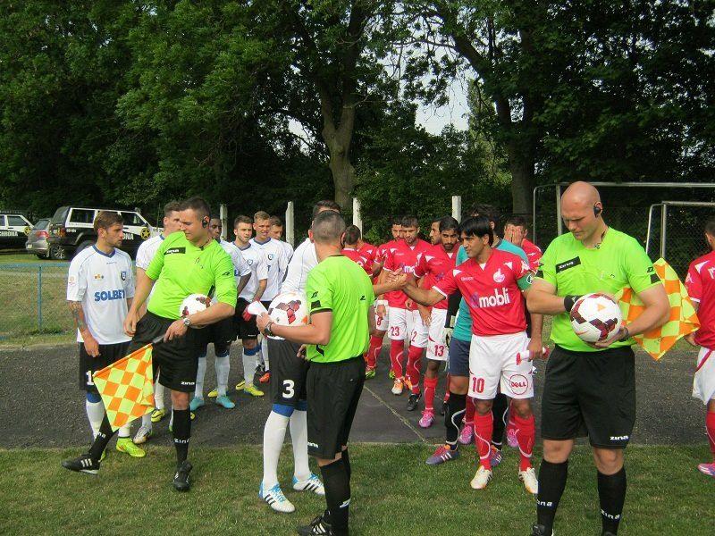 Zdj. nr. 2. Zawisza Bydgoszcz - Hapoel Be'er Sheva - Stadion Miejski w Lipnie - 5 lipca 2014 roku