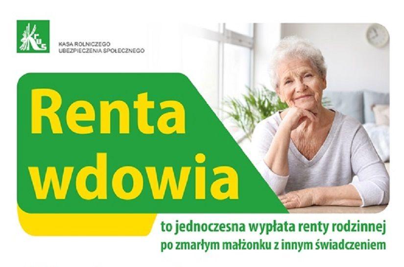 Renta wdowia - informator