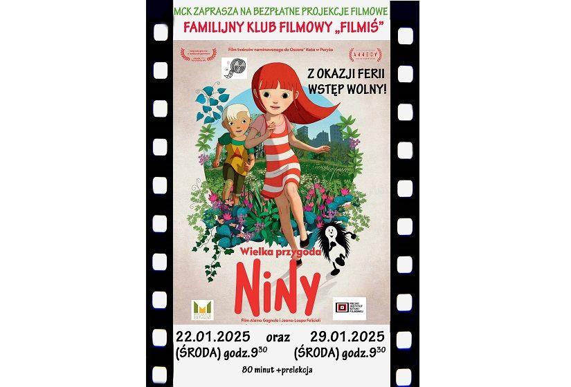 Familijny Klub Filmowy „Filmiś” zaprasza na film