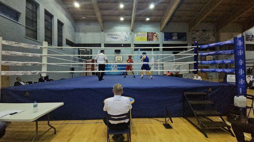 Zawodnicy LKKK - Boxing Lipno na Mistrzostwach Województwa Kujawsko - Pomorskiego w Boksie Olimpijskim