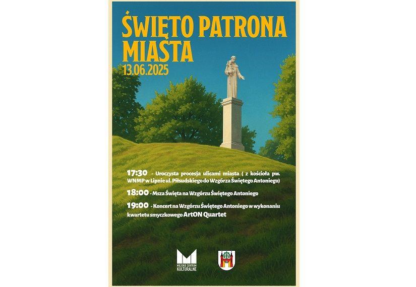 Zaproszenie na obchody Święta Patrona Miasta
