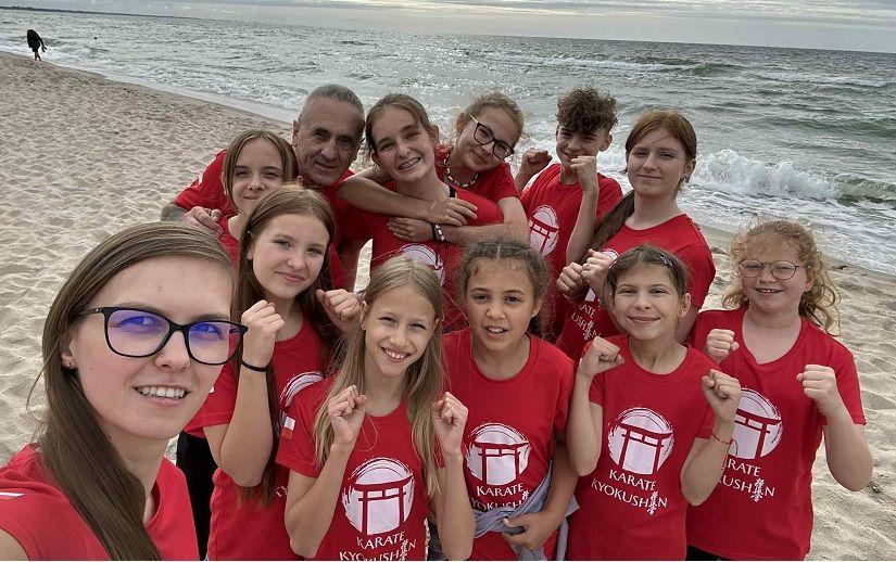 Letni wypoczynek Lipnowskiego Klubu Kyokushin Karate