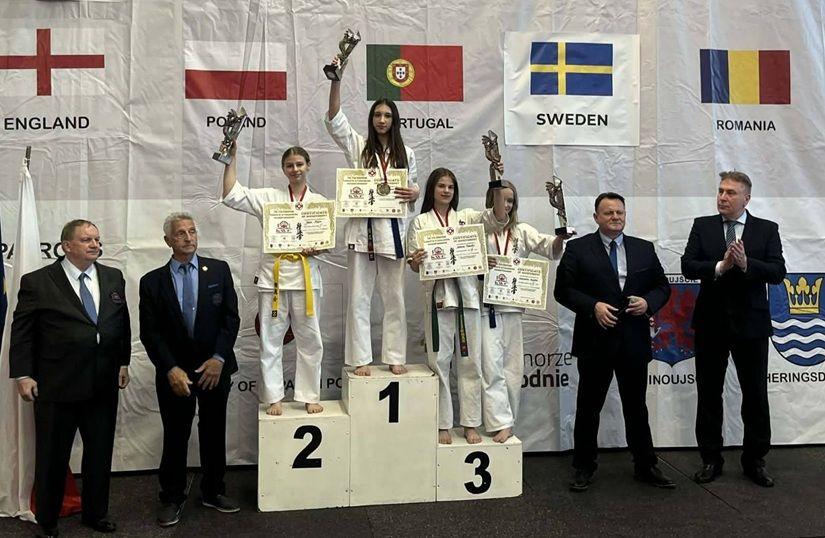 Ogromny sukces Lipnowskiego Klubu Kyokushin Karate - Boxing Team Lipno - Nikola Wolman Mistrzynią Europy!