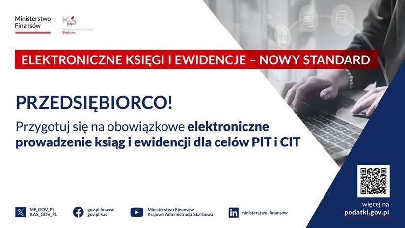 Elektroniczne księgi i ewidencje podatkowe - informacja Kujawsko-Pomorskiej Krajowej Administracji Skarbowej