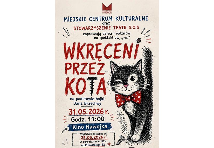 Wkręceni przez Kota - zaproszenie na spektakl