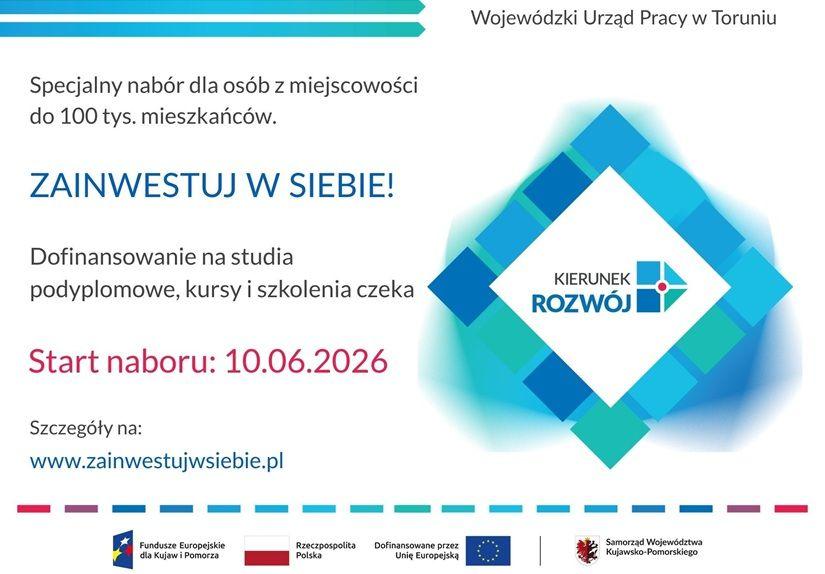 Projekt „Kierunek – Rozwój” - informacja o naborze