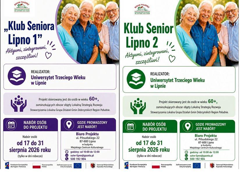 Miejskie Centrum Kulturalne w Lipnie partnerem projektu Senior+