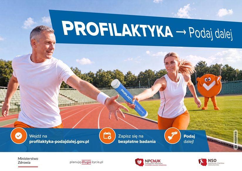 „Profilaktyka – podaj dalej” – rusza ogólnopolska kampania na rzecz zdrowia Polaków