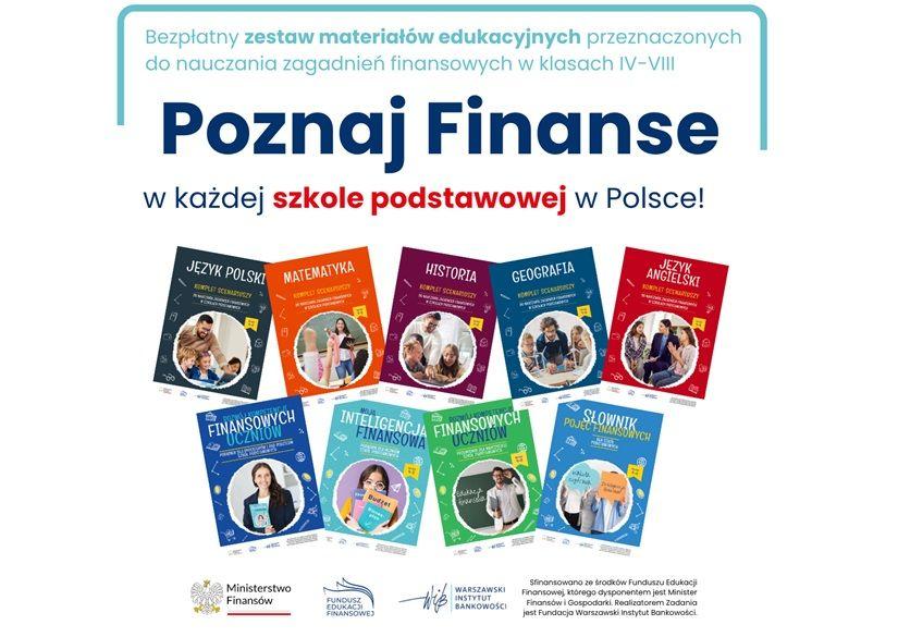 „Poznaj Finanse” – bezpłatne materiały edukacyjne dla każdej szkoły podstawowej w Polsce!