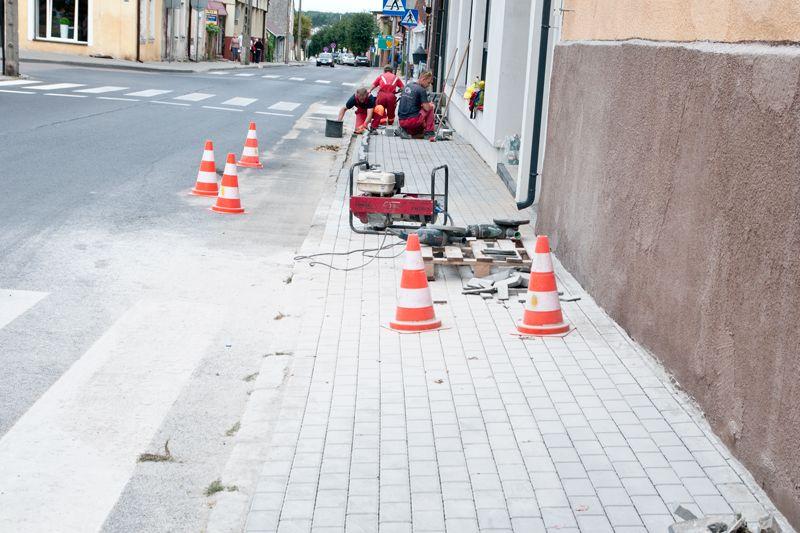 Zdj. nr. 6. Nowy chodnik na ul. Staszica