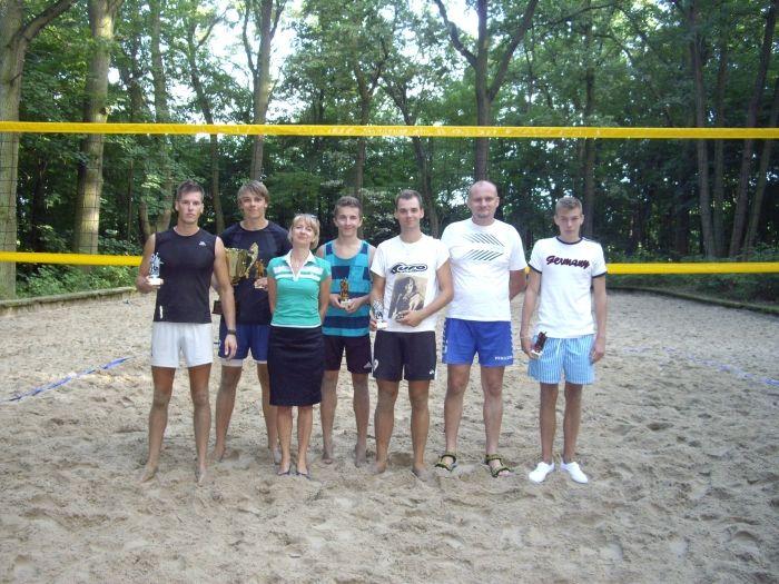 Turniej siatkówki plażowej w Parku Miejskim