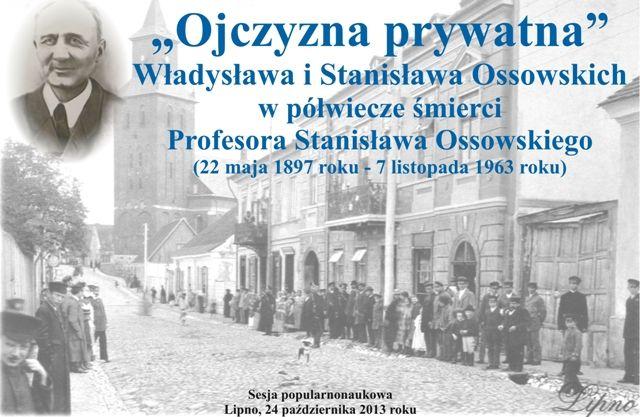 „Ojczyzna prywatna Władysława i Stanisława Ossowskich”