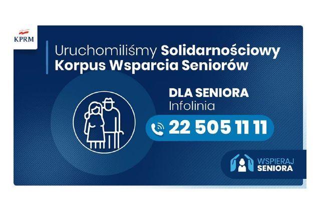 Program „Wspieraj Seniora” - Solidarnościowy Korpus Wsparcia Seniorów