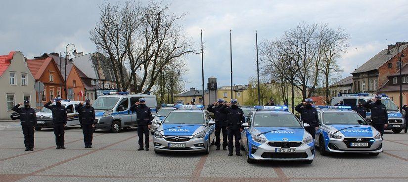 W hołdzie funkcjonariuszowi w Lipnie zawyły policyjne syreny 